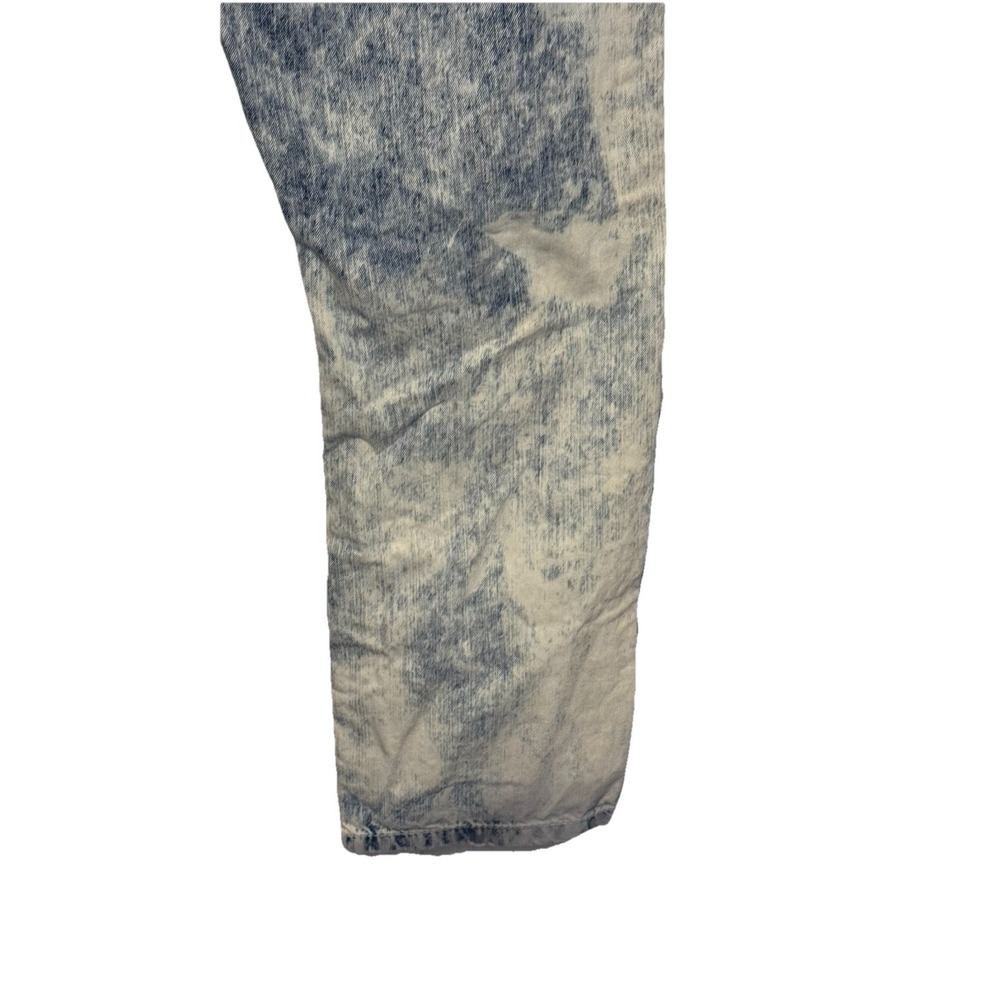 Smoke Rise Women's Jeans Straight Cut Hi-Rise  Acid Wash Denim‎ Cotton Sz.42X32 - Picture 7 of 9